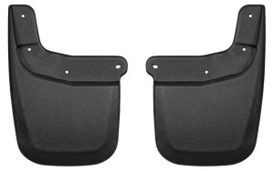 Chevrolet Colorado Mud Guards - Rear - Husky Liners - Custom-Molded - Black - `15-`27